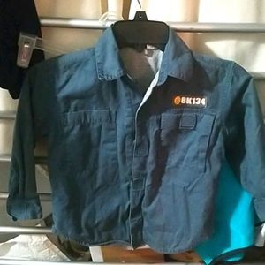Boys lined shirt jacket